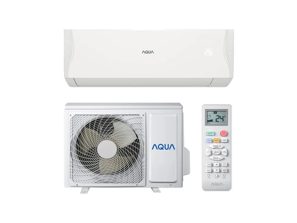 Кондиционер AQUA Biwa AQ-20BRQ1/R3 — внутренний и наружный блоки, пульт