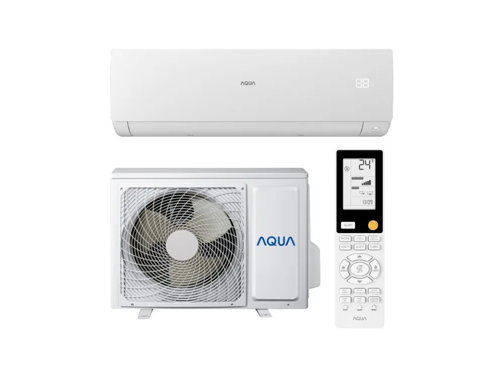 Кондиционер AQUA Towada AQI-35FIS1/R3-W — белый внутренний и наружный блоки, пульт