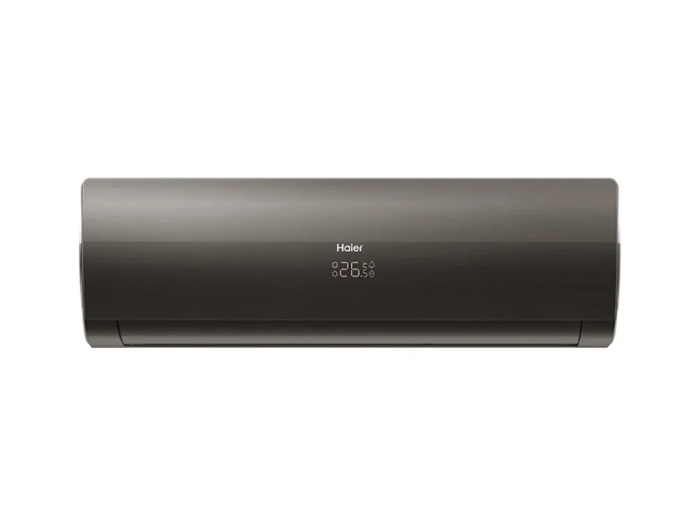 Haier Flexis HSU-07HFF103/R3-B внутренний блок, чёрный, фронт