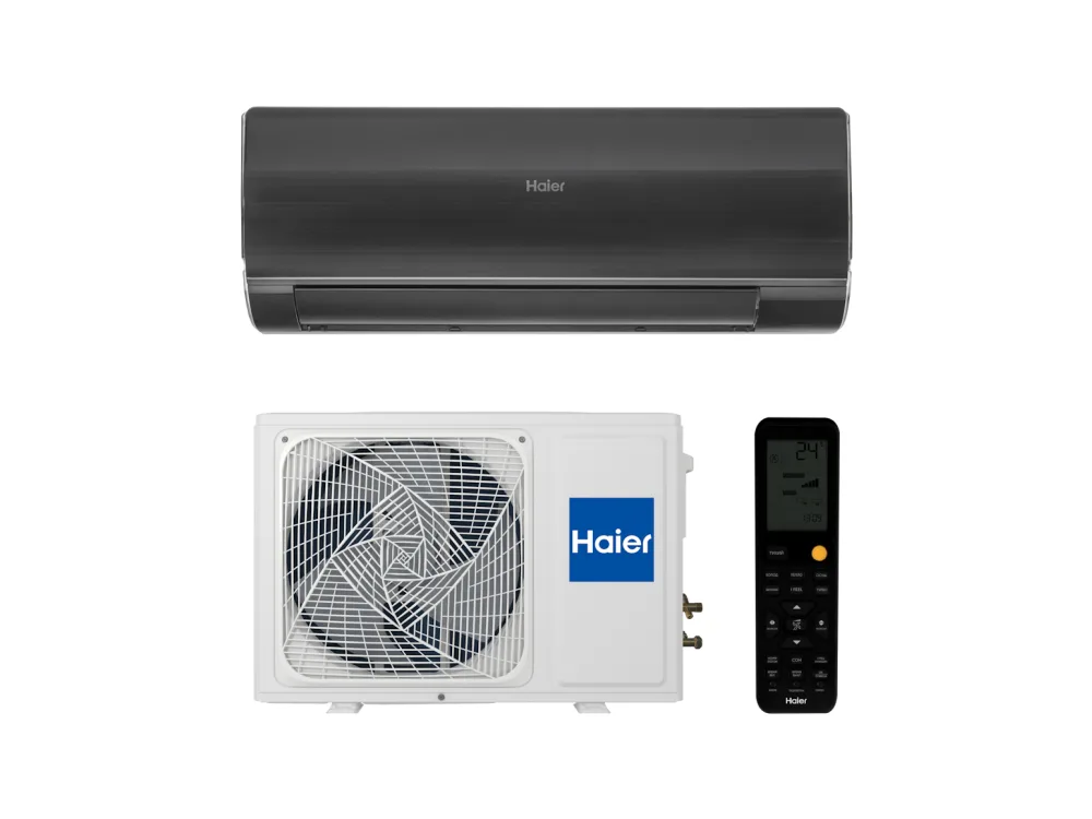 Haier Flexis HSU-07HFF103/R3-B чёрный, внутренний и наружный блок