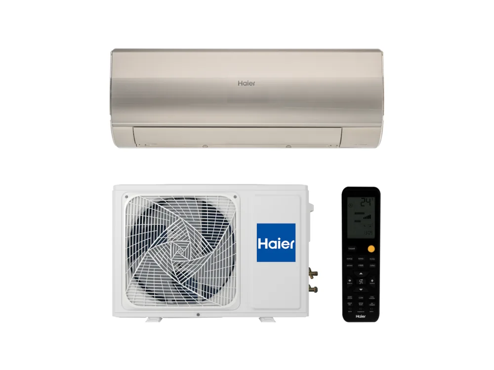 Haier Flexis HSU-07HFF203/R3-G внутренний и наружный блок, золотой