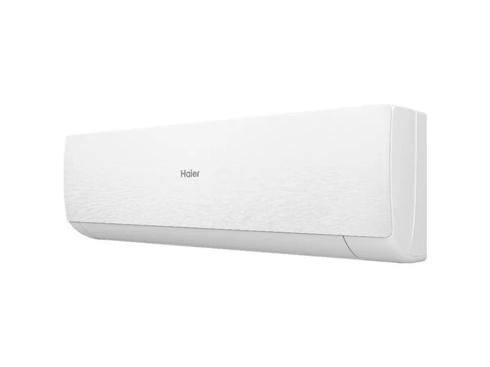 Haier Stellar HP AS35SHP1HRA-W внутренний блок, белый, вид сбоку