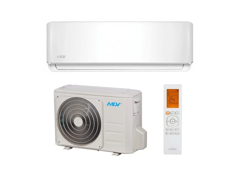 Сплит-система MDV Aurora MDSA-07HRN8 — внутренний и наружный блоки, пульт